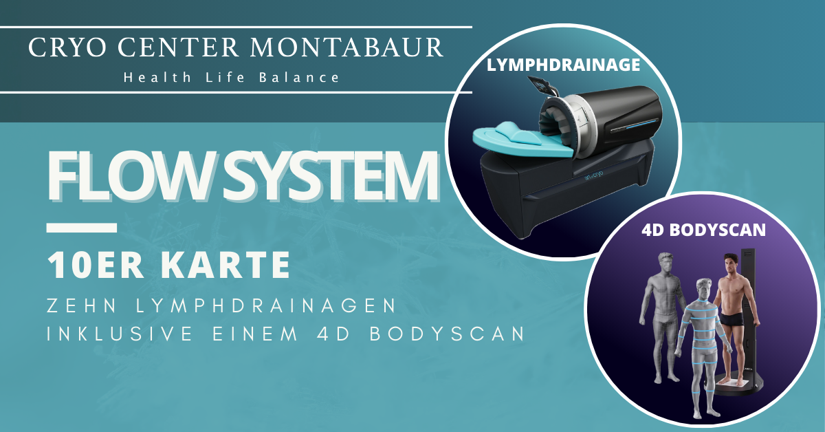 Flow System Package - 10er Karte + 3D Bodyscan